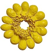 90 Pack Yellow Balloons 18 inch Yellow Latex Big Balloons for Party Decorations and Events ZWZLIU...
