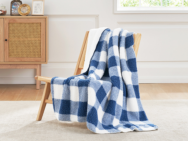 throw blanket sherpa fleece cute reversible thick heavy blanket super soft cozy fuzzy plush fluffy