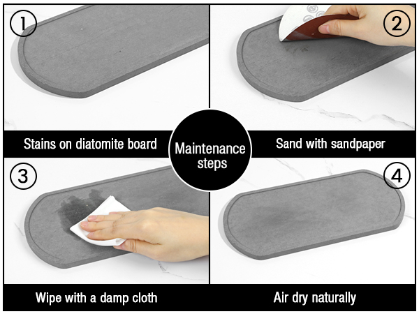Water Absorbent Diatomite Coasters