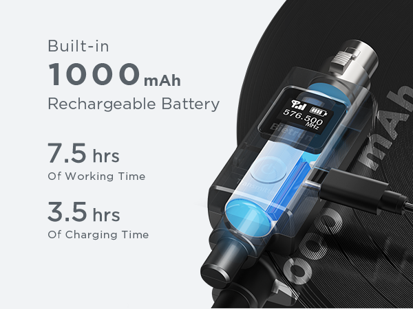 XLR Microphone wireless microphone audio transmitter and receiver wireless microphones systems