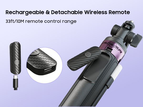 All in One Phone Tripod with Wireless Remote