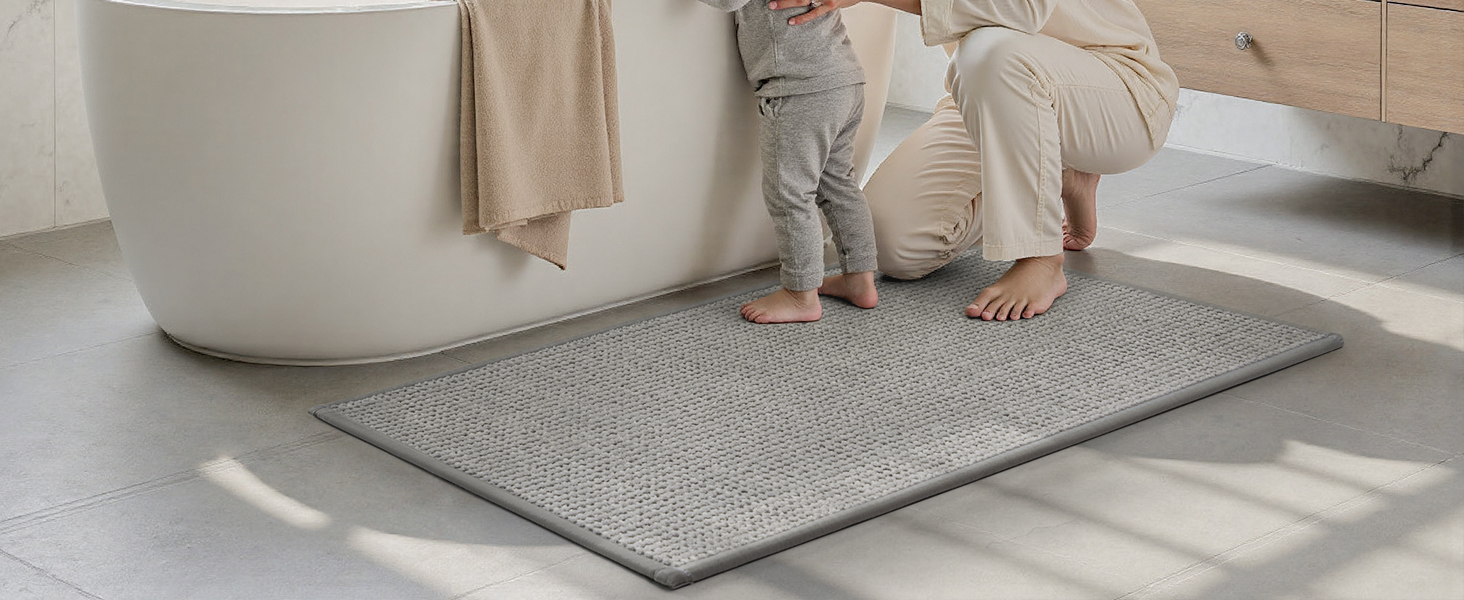 bathroom rugs non slip washable