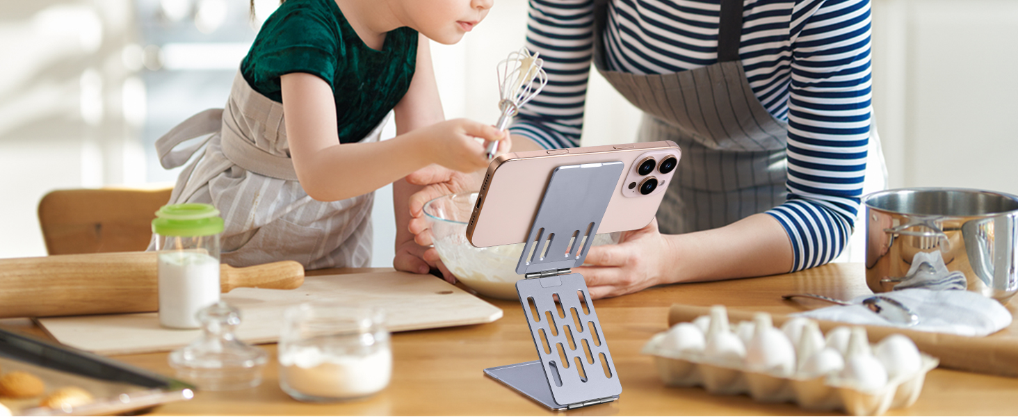 Magnetic Cell Phone Stand for Desk