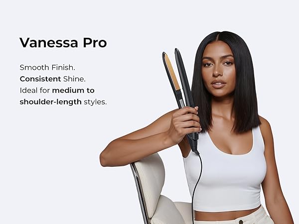 Vanessa pro Smooth Finish.Consistent Shine.ldeal for medium toshoulder-length styles.