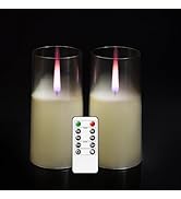 kakoya Flameless Candles Upgraded Realistic Flickering Flame LED Candles,Battery Operated Candles...