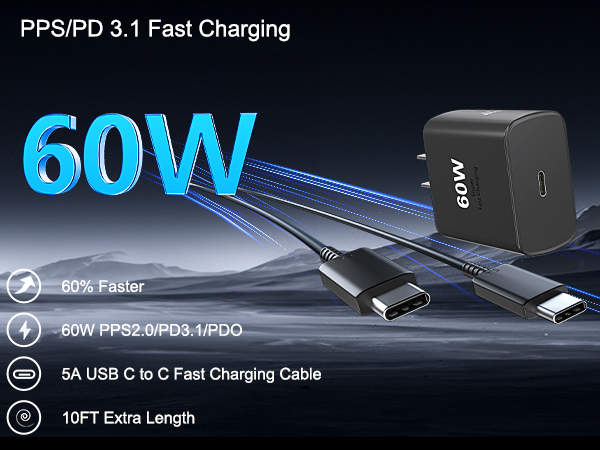 samsung charger fast charging, 60w usb c fast charger, samsung fast charger type c