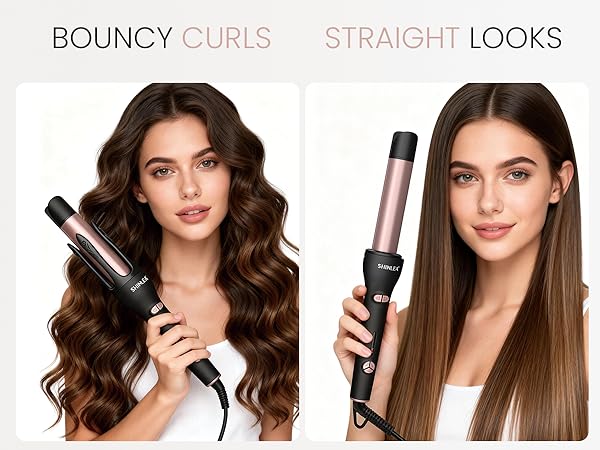 Curly &amp; Straight one tool does both