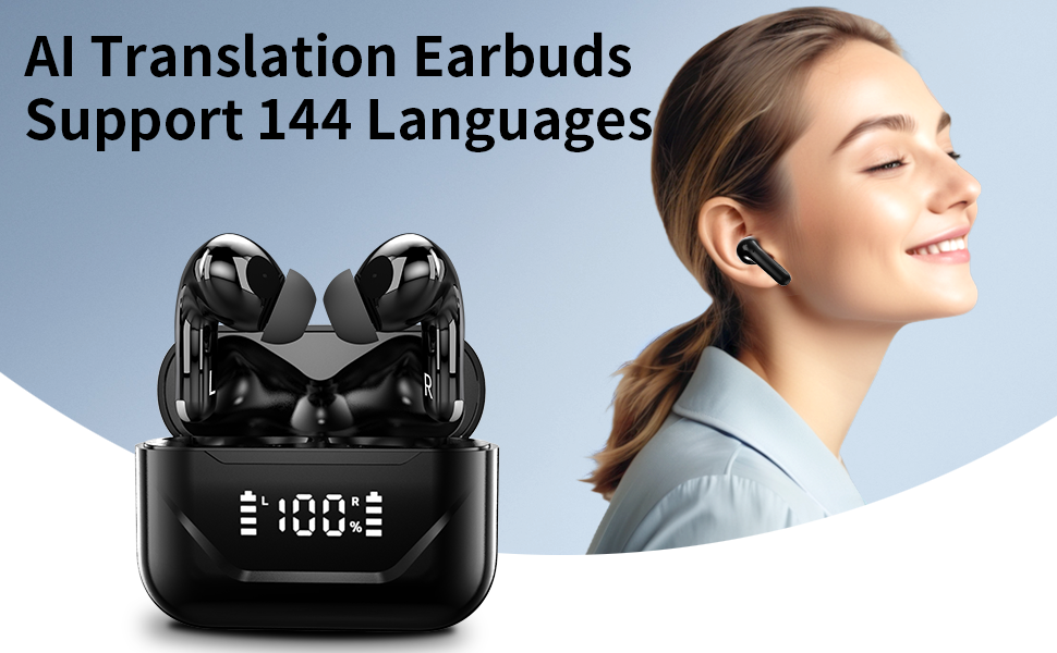 Translation Headphones Wireless Bluetooth