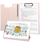 Foldable Clipboard, Clipboard with Pen Holder, Clip Board 8.5x11 for Classroom, Clip Boards 8.5x1...