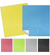 Spunspon Swedish Dishcloths for Kitchen | 6 Pack Floral Reusable Paper Towels Washable | Swedish ...