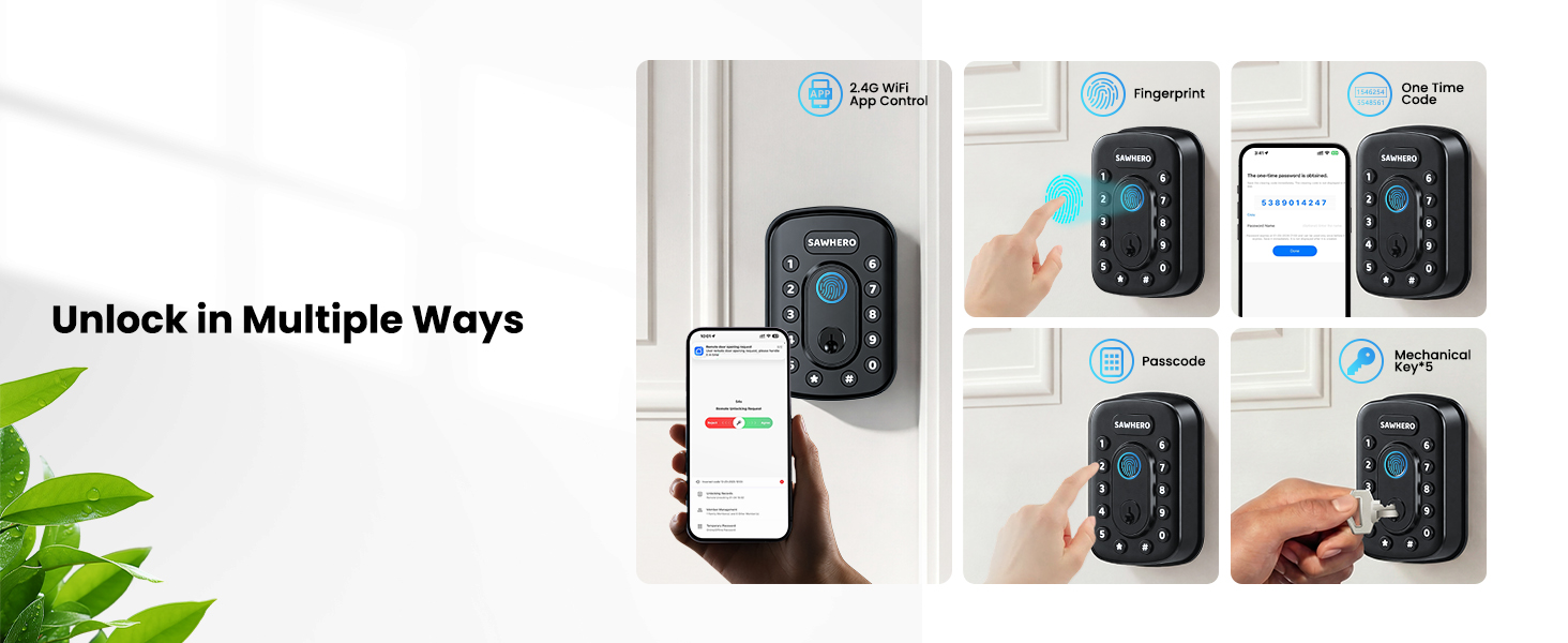 Keyless Entry Door Lock
