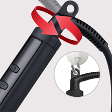 360° rotating power cord