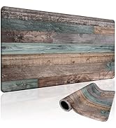 Mcapirivo Rustic Wood Pattern Large Gaming Mouse Pad 31.5