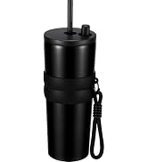 Ratrabas Tumbler with Lid and Straw 20oz, Stainless Steel Vaccum Insulated Tumbler, Spill Proof T...