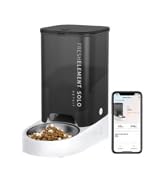 PETKIT Automatic Cat Feeder, 2.4G WiFi Automatic Portion Control Pet Feeder, Small Dog Dry Food D...