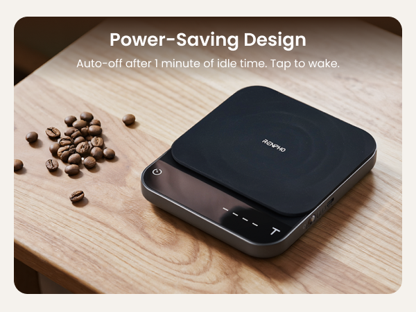 coffee espresso cale with timer rechargeable pour over coffee bean weihgt scales