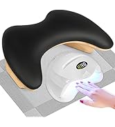 Hand Rest for Nails Tech, U Shaped Arm Rest for Nails Tech, Nail Rest Stand, Nail Arm Rest Cushio...