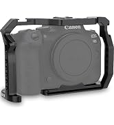 Camera Full Cage for Canon R5 R6 Mirrorless,Extension Mount Microphone Fill Light Bracket Filming...