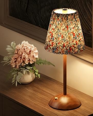 Vintage Cordless Table Lamp
