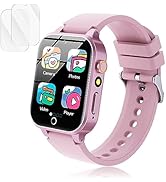 Luyiilo Kids Games Watch, with 26 Puzzle Games, Touch Screen, HD Camera, Alarm Clock, Toys for Ag...