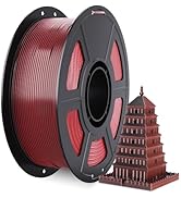 UJOYBIO Silk Dual Color Pla Filament, Silk PLA 3D Printer Filament 1.75mm, Shiny Silk Texture, Di...