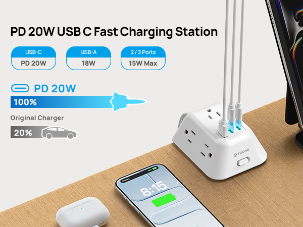 desk mount power strip