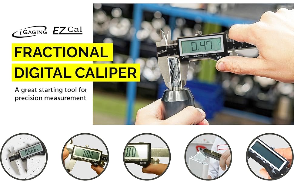 The digital caliper ensures precise and reliable measurements for professional &amp; personal use.