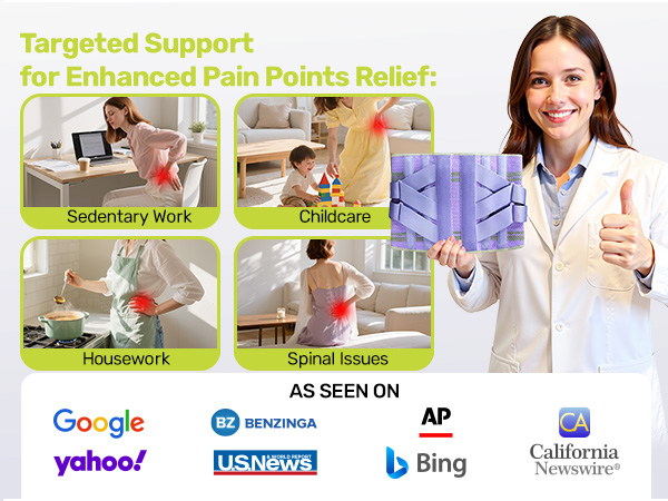 lower back brace and back brace for women