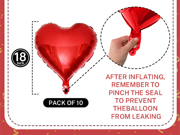 heart balloons