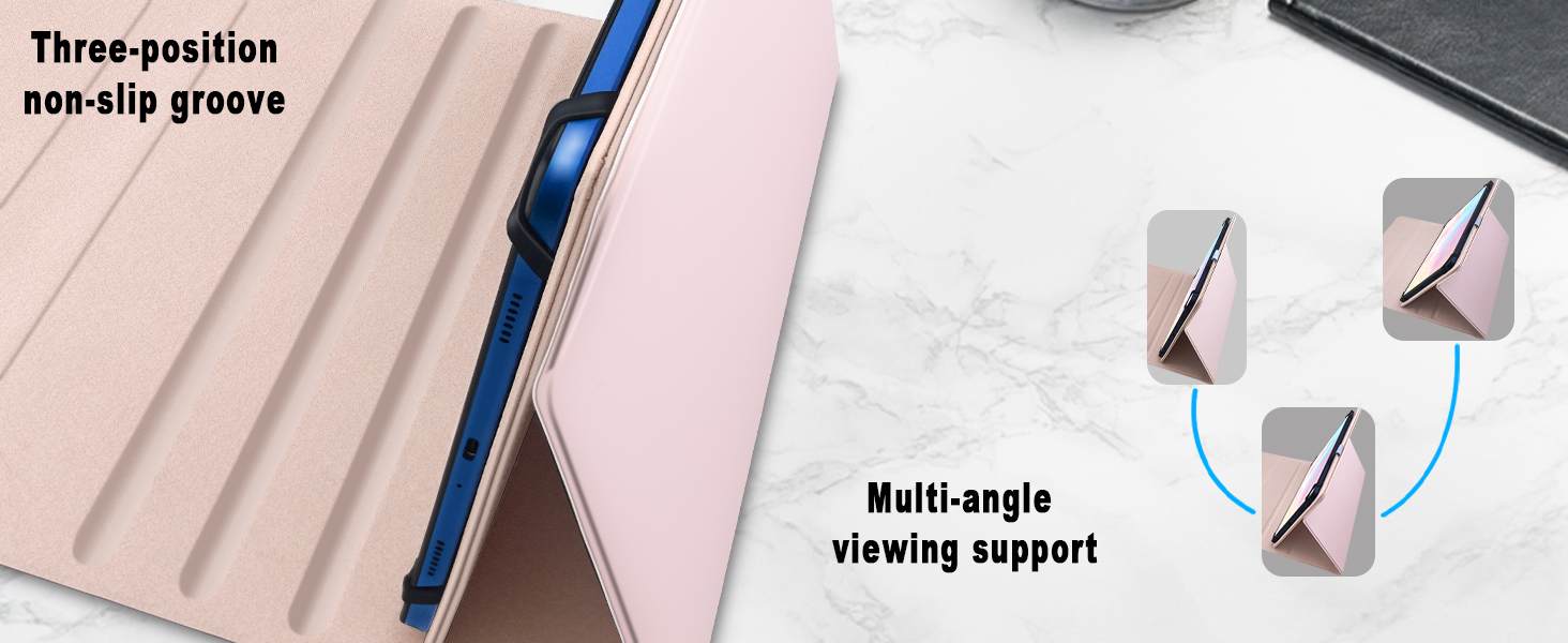 Universal Tablet Backlit Keyboard Case Pink - 9