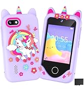 Kids Smart Phone for Girls Gifts - Toddler Birthday Gift for Age 3 4 5 6 Year Old, Kids Cell Phon...