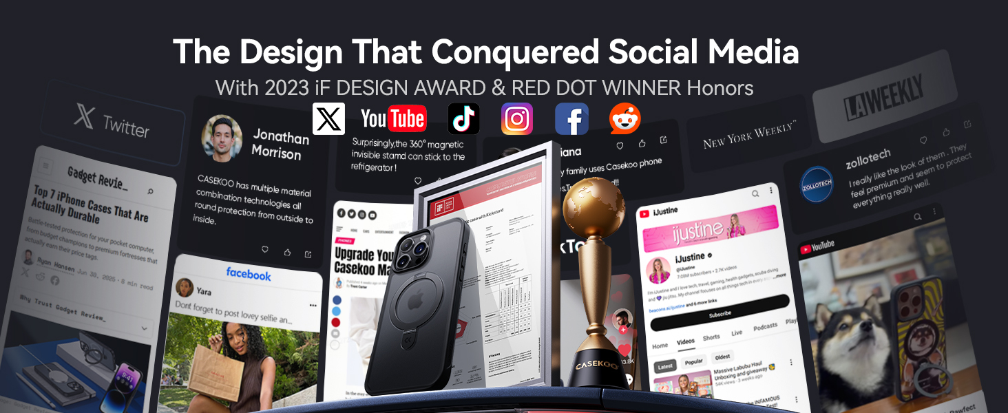 CASEKOO for iPhone 16 Pro case