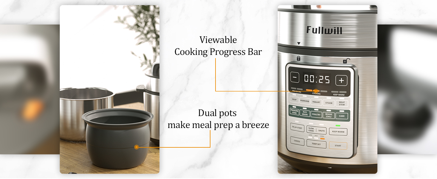 Multiple considerate features ensure you safe and hassle free cooking
