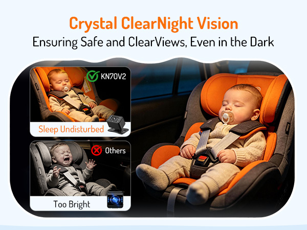 car camera baby,baby monitor car,back seat camera for baby,carseat camera rear facing infant