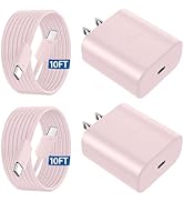 45W Samsung USB-C Super Fast Charger Type C 10FT C Charger Cable Fast Charging with Android Phone...