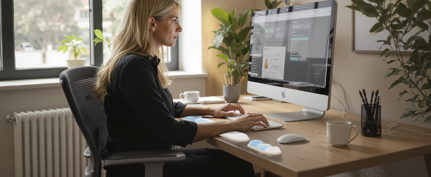 Silicone Gel Wrist Rest for Computer Keyboard