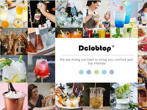 Enjoy the Ice with Dclobtop Ice Cube Tray
