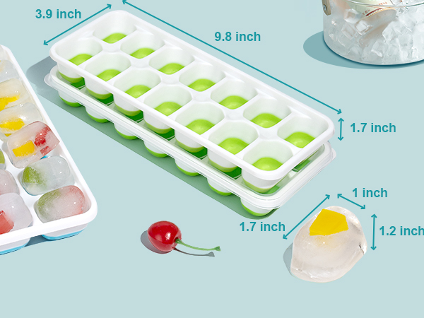 The Size of Ice Cube Tray