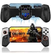 Joso Phone Controller for iPhone/Android with Phone Case Support, Mobile Gaming Controller with C...