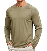 TACVASEN Men's Long Sleeve Shirts UPF 50+ Sun Protection Dry Fit Shirt Lightweight Workout Athlet...