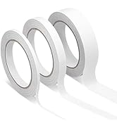 Iffitya 3PCS Double-Sided Sticky Fabric Tape - Hem Tape No Sew No Iron, Clear Fabric Tape for Clo...