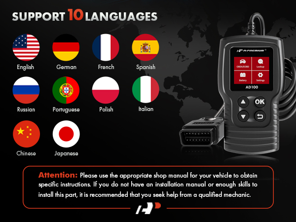 OBD2 Scanner Diagnostic Tool