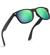 KWHZXGYY Sunglasses Men Polarized Sunglasses for Mens and Womens,Black Retro Sun Glasses Driving ...