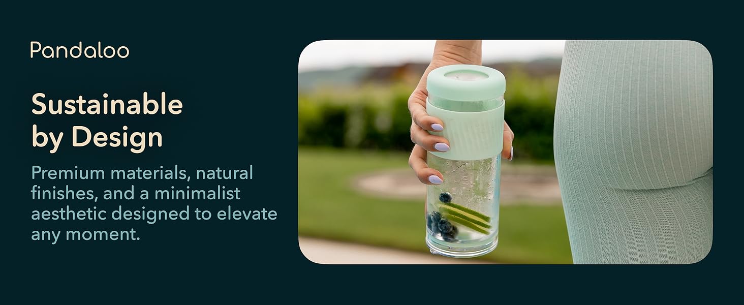 Pandaloo Glass Tumbler