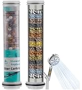 Hibbent 2 Pack Replacement Shower Filter, 20 Stage Showerhead Filter for Hard Water, Water Soften...