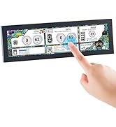 Hosyond 8.8 Inch Touchscreen Computer Secondary Screen 1920x480 FHD IPS LCD Display for PC Case A...