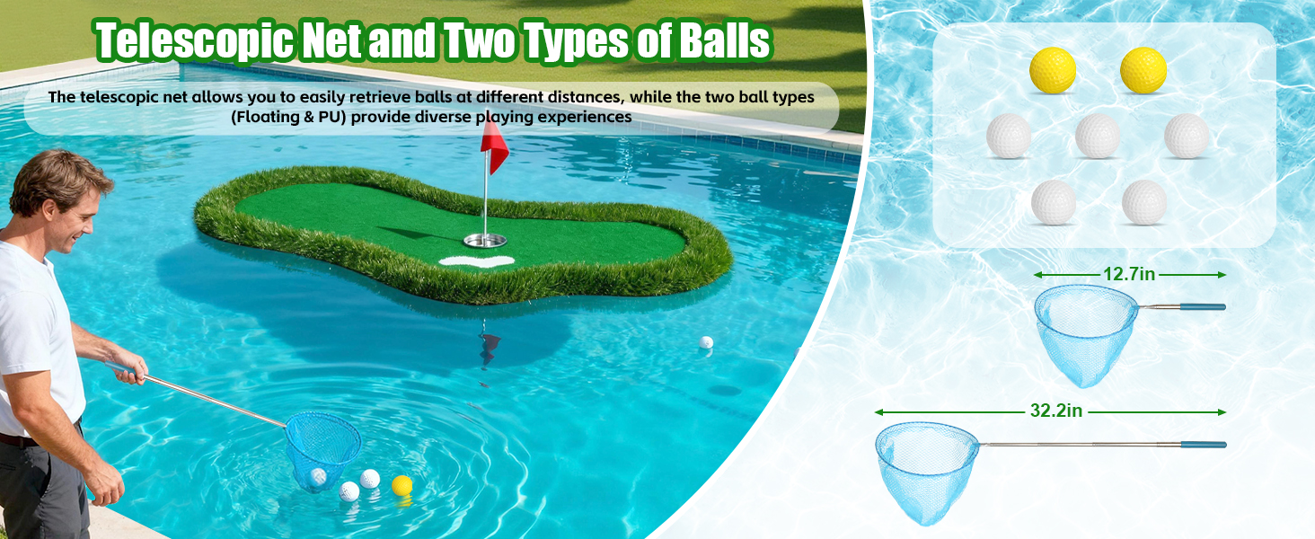 Floating Golf Green for Pool
