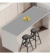 Extra Large Silicone Mat, 78.7”x 23.6” Heat Resistant Mats for Countertop, Large Kitchen Island P...