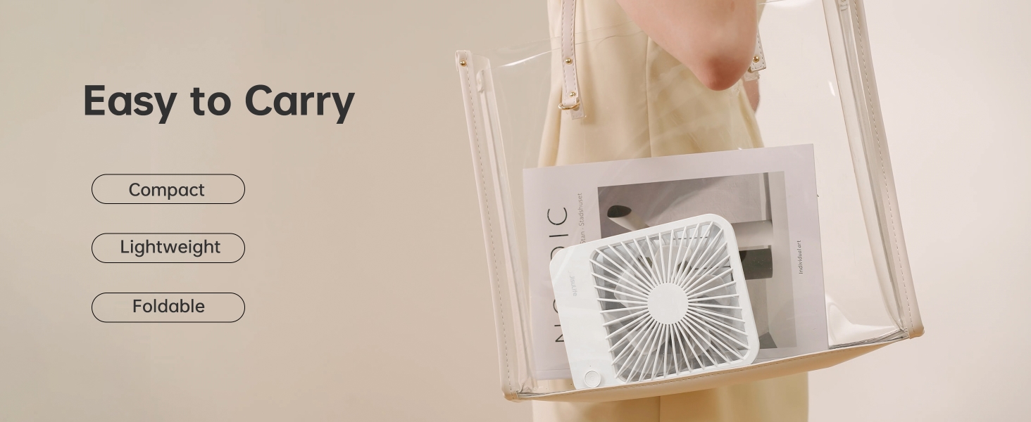portable fan for travel