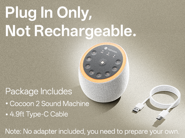 plug in sound machine